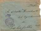 Carta Franquicia SAN CELONI (Barcelona)  1928 - Cartas & Documentos