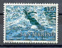 TIMBRE NOUVEAU SAINT-MARIN SAN MARINO  1979 CHAMPIONNATS DE L'EUROPE DE SKI NAUTIQUE - Ski Nautique