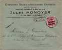 BELGIUM USED COVER CANCELED BAR LUTTICH - OC1/25 Generaal Gouvernement