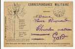 FRANCE - MARCOPHILIE - CORRESPONDANCE MILITAIRE.(drapeaux) - Briefe U. Dokumente