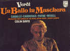 Verdi : Un Bal Masqué, Colin Davis - Opera