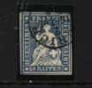 ES372 - SVIZZERA , 10 Rappen N. 27 Usato. Splendido . - Used Stamps