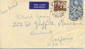 Ireland Postal History. Cover 1954 To USA - Briefe U. Dokumente