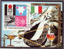 Yemen Arab Rep-   - Foglietto N. 178 Used (Michel) 1972  JO Sapporo 1972 - Inverno1972: Sapporo