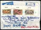 ISRAEL - 1986 - P.cov. Avec 3 Timbres - Corails - "R"travel - Briefe U. Dokumente