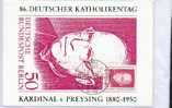 BERLIN ALLEMAGNE CARTE MAXIMUM YVERT 585 CARDINAL PREYSING - Maximum Cards