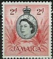 JAMAICA..1956..Michel # 163...MLH. - Jamaica (...-1961)