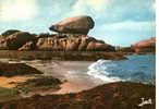 CARTE POSTALE DE TREGASTEL - 22 - LA COTE DE GRANIT ROSE - ROCHER BIZARRE DU COZ PARS - Dolmen & Menhirs