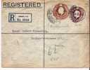 GBE003/ London 1913 – Ganzsache, Aufgewertet, Mit Privatem Zudruck, Einschreiben N. Berlin - Storia Postale