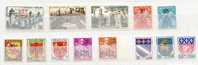 REU 111 - 13 Valeurs */** - Unused Stamps