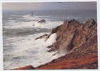 3350 CP Tempête Sur La Pte Du RAZ (29) Phare De La Vieille - La Pointe Du Raz