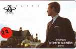 Telecarte Japan Français Relié Pierre Cardin (22) - Autres & Non Classés