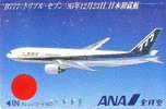 Avions Sur Telecarte Japon (69) Flugzeuge Vliegtuig Aeroplani Airplane Aeroplanos ??? - Flugzeuge