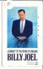BILLY JOEL On Phonecard Japan (5) MUSIC * MUSIQUE * Cinema Movie Film Kino - Musique