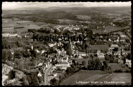 ÄLTERE POSTKARTE WIEHL IM OBERBERGISCHEN LAND RÜCKSEITIG AUFDRUCK HUGO MÜLLER BAHNHOFSGASTSTÄTTE Ansichtskarte Postcard - Wiehl