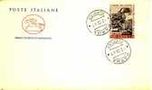 ITALIA FDC "CAVALLINO" 1967 PRIMA REAZIONE NUCLEARE A CATENA 1942. ENRICO FERMI - Atoom