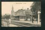 Ailly Sur Noye - La Gare ( Animée Intérieur Ed. Huet Guérin 19) - Ailly Sur Noye