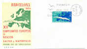 Espagne FDC 1970 " Championnats D´Europe De Natation " Yvert 1644 - Swimming