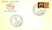 ITALIA FDC "CAVALLINO" 1976  ESPRESSO, CAVALLI ALATI DA £ 300 - Correo Urgente/neumático