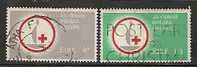 IRELAND - RED CROSS CENTENARY 1963  Yvert # 161/162 - SG # 197/198 - VF USED - Other & Unclassified