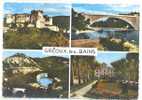 04 - GREOUX LES BAINS - MULTIVUES  - CPSM 150 X 150 Mm Colorisée - Gréoux-les-Bains