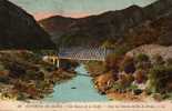 ALGERIE BLIDA (environs) Gorges De La Chiffa, Pont Chemin De Fer De Médéa, Colorisée, Ed LL 50, 1920 - Blida