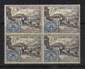 V45 - VATICANO 1952: N. 155/I Quartina Dentellata 13 X 12 3/4 *** - Nuevos