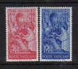 V55a - VATICANO 1955: Fra Angelico Serie N. 195/196 *** - Unused Stamps