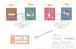 Berlin FDC Mi-Nr 348/351 (P007)- - 1948-1970