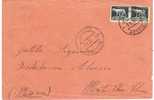 613)lettera Con 2x2,55£ Imperiale Da Milazzo A Montalbano Il 2-2-1946 - Poststempel