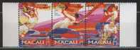 Macau / Macao 1997, Dragon-festival, Michel # 913/15 **, MNH + Margin - Unused Stamps