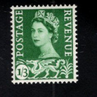 24215530 1958 WALES & MONTMOUTHSHIRE (XX) SCOTT 5 POSTFRIS MINT NEVER HINGED - QUEEN ELIZABETH II - Emissions Locales