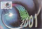 FRANCE CARTE MAXIMUM  NUM.YVERT 3357 LE NOUVEAU MILLENAIRE - 2000-2009