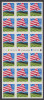 !a! USA Sc# 2919a MNH BOOKLET(18) - Flag Over Field - 1981-...