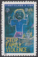 !a! USA Sc# B3 MNH SINGLE - Stop Family Violence - Ongebruikt