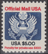 !a! USA Sc# O133 MNH SINGLE - Great Seal - Officials