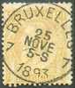 PZ TP N° 50 Sc BRUXELLES 7 Du 25 NOVEMBRE 1893 Centrale. CONCOURS. 2356 - 1884-1891 Leopold II
