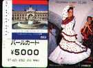 2 Diff Japan Highway Card Spanish Thematics, Flamenco And Cibeles Monument - Ontwikkeling