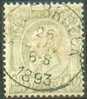 N°47 - 20 Centimes Olive, Obl. Sc WILLEBROECK 26 Juin 1893 Centrale.  CONCOURS. - 2429 - 1884-1891 Leopold II