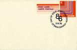Entier Postal Sur Carte Postale Avec Oblit. PJ Ottawa 03/03/1975 - 1953-.... Reign Of Elizabeth II