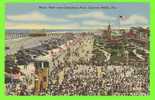 DAYTONA BEACH, FL  - BEACH VIEW FROM OCEANFRONT PARK - MURREL POST CARD CO - - Daytona