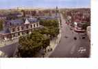 SAINT OUEN -  N° 355   -   Vue Panoramique De La Place De La République, à Gauche La Mairie, à Droite Avenue G. PERI - Saint Ouen