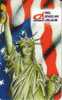 USA  NO FV STATUE OF LIBERTY WITH TELEPHONE CARTOON MINT BACK IN GERMAN READ DESCRIPTION !! - Worldlink