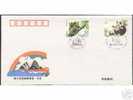 1995 CHINA-AUSTRALIA JOINT STAMPS MIXED FDC - Cartas & Documentos