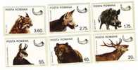 Romania 1978  Animals;Lynx,Bear,etc. ,MNH,OG. - Ours