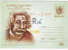 Enteire Postal ,with  Nobel Prize  ALBERT EINSTEIN UNUSED Of Romania. - Albert Einstein