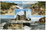 SAINT-MICHEL-CHEF-CHEF (Multivues) : Plage Des Mouettes Et De Gohau, Grande Plage, Rochers Du Châtelet (non Circulée) - Saint-Michel-Chef-Chef