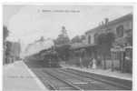 60 )) BORAN, LA GARE, L'arrivée D'un Train, (4); Frémont édit, ANIMEE ++ - Boran-sur-Oise