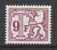 Belgie TX81P (**) - Briefmarken