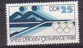 DDR     N°  2799  * *  Jo 1988  Aviron - Roeisport